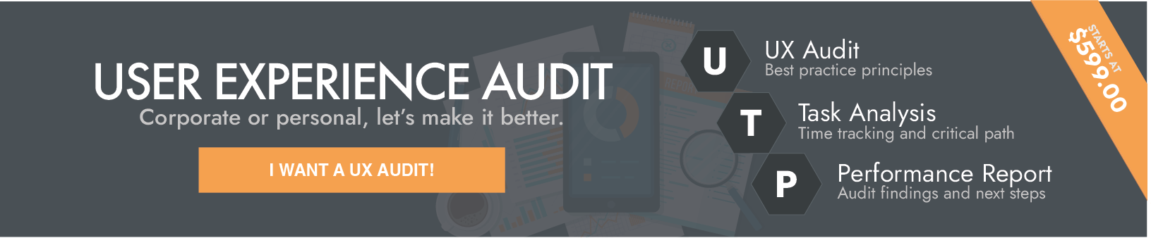 UX audit graphic
